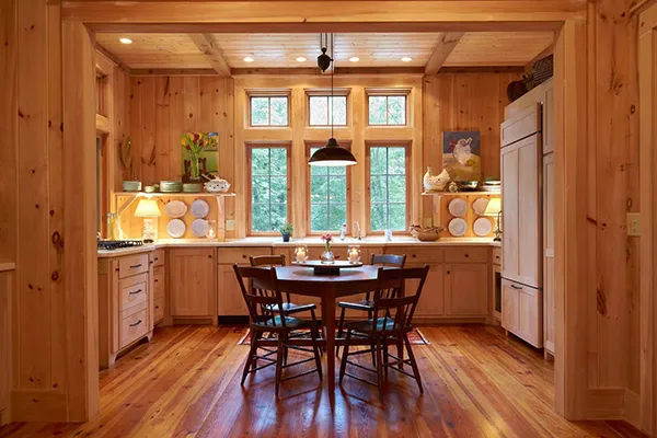 Лиственница в отделке интерьера: ТОП-5 актуальных идей