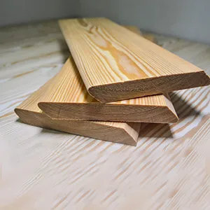 Планкен из лиственницы (прямой и скошенный), сорт «А/В», м2